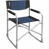 Brunner Captain Director´s Chair black/blue -Camp Chairs Sales Store brunner captain regiestuhl schwarz blau 1