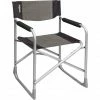Brunner Captain Director´s Chair black/grey -Camp Chairs Sales Store brunner captain regiestuhl schwarz grau 1