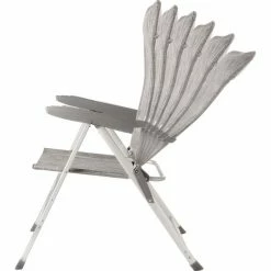 Brunner Skye Four-Legged Chair light grey -Camp Chairs Sales Store brunner skye vierbein stuhl skye aravel hell grau 2