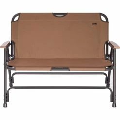 CAMPZ Aluminium Folding Chair Double brown/black -Camp Chairs Sales Store campz aluminium folding chair double brown 2
