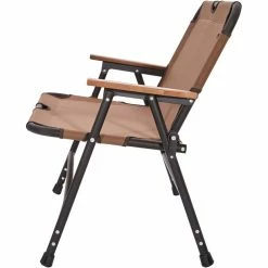 CAMPZ Aluminium Folding Chair Double brown/black -Camp Chairs Sales Store campz aluminium folding chair double brown 3