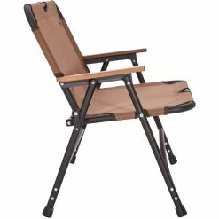CAMPZ Aluminium Folding Chair Double brown/black -Camp Chairs Sales Store campz aluminium folding chair double brown 4
