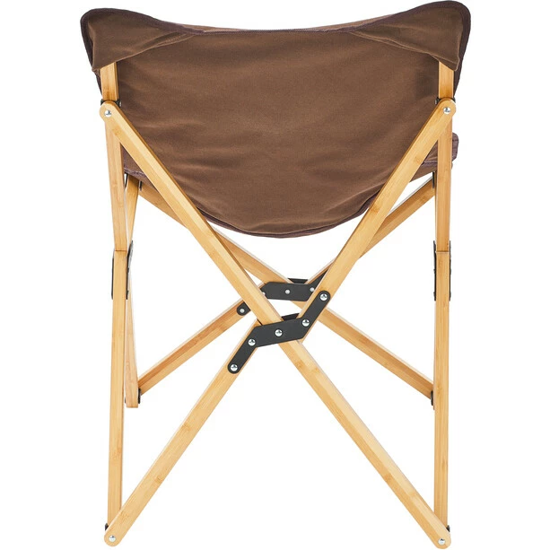 CAMPZ Bamboo Folding Chair Set with Cover and Footrest brown/brown 7 CAMPZ Bamboo Folding Chair Set with Cover and Footrest brown/brown - Image 5