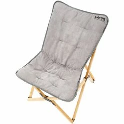 CAMPZ Bamboo Folding Chair Set with Cover grey/brown -Camp Chairs Sales Store campz bamboo folding chair set with cover grey brown 4
