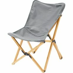 CAMPZ Bamboo Folding Chair Set with Cover grey/brown -Camp Chairs Sales Store campz bamboo folding chair set with cover grey brown 5