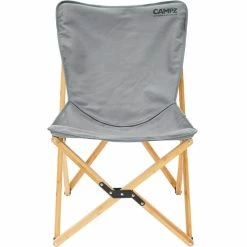 CAMPZ Bamboo Folding Chair Set with Cover grey/brown -Camp Chairs Sales Store campz bamboo folding chair set with cover grey brown 6