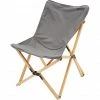 CAMPZ Beech Wood Folding Chair grey/brown -Camp Chairs Sales Store campz beech wood folding chair blue brown 1