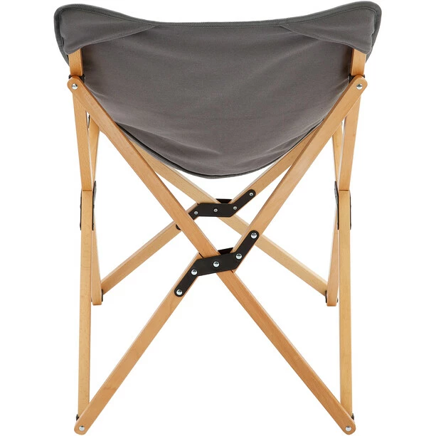 CAMPZ Beech Wood Folding Chair grey/brown 5 CAMPZ Beech Wood Folding Chair grey/brown - Image 3