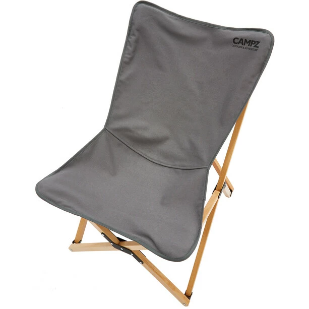 CAMPZ Beech Wood Folding Chair grey/brown 8 CAMPZ Beech Wood Folding Chair grey/brown - Image 6