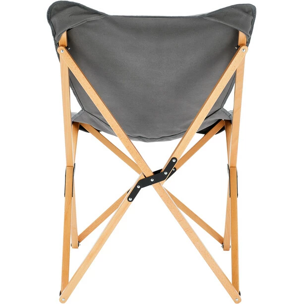 CAMPZ Beech Wood Folding Chair XL grey/brown 5 CAMPZ Beech Wood Folding Chair XL grey/brown - Image 3