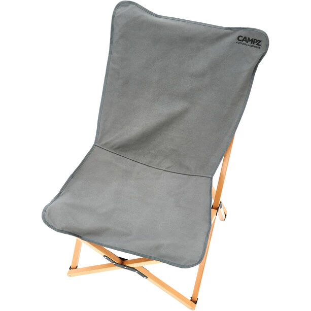 CAMPZ Beech Wood Folding Chair XL grey/brown 8 CAMPZ Beech Wood Folding Chair XL grey/brown - Image 6