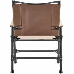 CAMPZ Comfort Aluminium Folding Chair L brown/black -Camp Chairs Sales Store campz comfort aluminium faltstuhl l braun 4