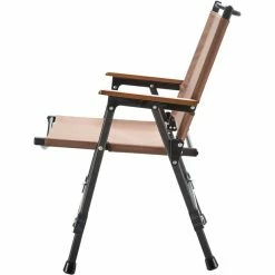 CAMPZ Comfort Aluminium Folding Chair L brown/black -Camp Chairs Sales Store campz comfort aluminium faltstuhl l braun 5