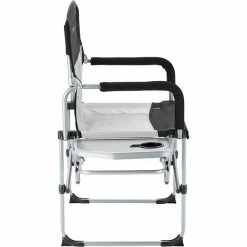 CAMPZ Compact Director's Chair black/grey -Camp Chairs Sales Store campz compact directors chair black grey 3