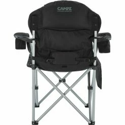 CAMPZ Deluxe Arm Chair black/grey -Camp Chairs Sales Store campz deluxe arm chair schwarz 4