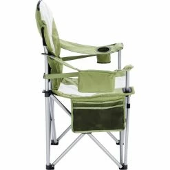 CAMPZ Deluxe Arm Chair olive/grey -Camp Chairs Sales Store campz deluxe faltstuhl olive 3