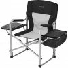 CAMPZ Director's Chair black/grey -Camp Chairs Sales Store campz directors chair black grey 1