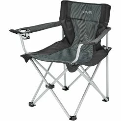 CAMPZ Aluminium Folding Chair black/grey