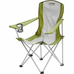 CAMPZ Folding Chair olive/grey