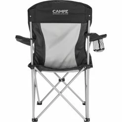 CAMPZ Folding Chair black/grey -Camp Chairs Sales Store campz faltstuhl schwarz 3