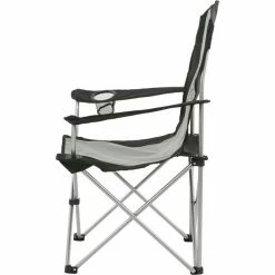 CAMPZ Folding Chair black/grey -Camp Chairs Sales Store campz faltstuhl schwarz 5