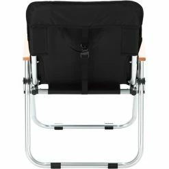 CAMPZ Folding Chair Set with Cover black/brown -Camp Chairs Sales Store campz folding chair with beech wood armrests black brown 4