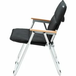 CAMPZ Folding Chair Set with Cover black/brown -Camp Chairs Sales Store campz folding chair with beech wood armrests black brown 5