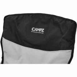 CAMPZ Folding Chair with Steel Armrests black/grey -Camp Chairs Sales Store campz folding chair with steel armrests black grey 5
