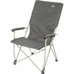 CAMPZ High Back Folding Chair anthracite/grey