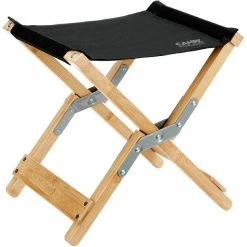 Camp Chairs Sales Store 37 CAMPZ Folding Stool Bamboo black/brown