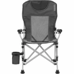 CAMPZ Mesh Folding Chair Kids anthracite/grey -Camp Chairs Sales Store campz mesh faltstuhl kinder anthrazit 2