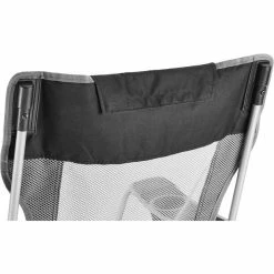 CAMPZ Mesh Lounger Folding Chair with Detachable Footrest black/grey 13 CAMPZ Mesh Lounger Folding Chair with Detachable Footrest black/grey -Camp Chairs Sales Store campz mesh lounger folding chair with detachable footrest black grey 6