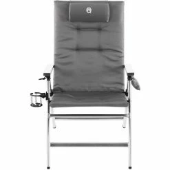 Coleman 5 Position Padded Aluminium Chair -Camp Chairs Sales Store coleman 5 position padded aluminium chair 2